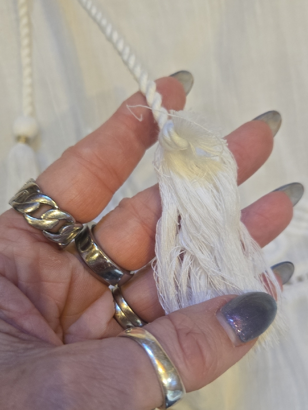 Lilly Pulitzer Sheer White Wide Sleeve Blouse - Picture 8 of 11